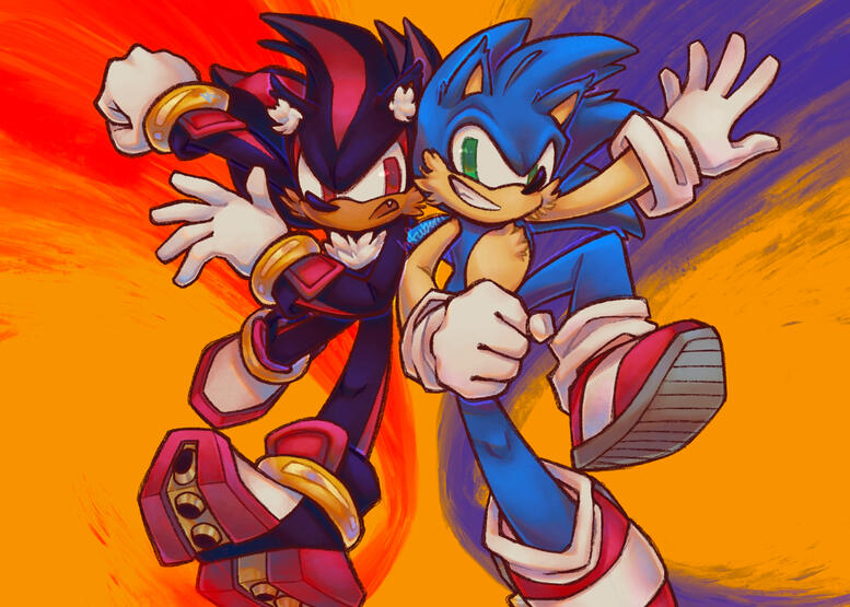 aw yeah, this is happening! (redraw of official art)